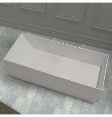 ABBER ванна из искусственного камня цвет: белый матовый 170x72x55 I AS9640-1.7