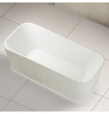 ABBER ванна из искусственного камня цвет белый матовый 170x75x55 I AS9663