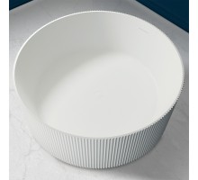 ABBER ванна из искусственного камня цвет: белый матовый 150x150x55 I AS9679