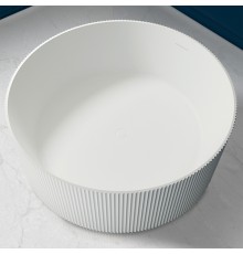 ABBER ванна из искусственного камня цвет: белый матовый 150x150x55 I AS9679