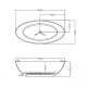 ABBER прозрачная ванна из полиэфирной смолы цвет оливковый 180x85x52 I AT9702Vesuvian