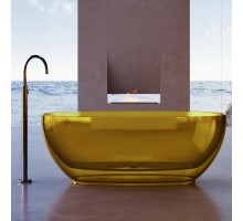 ABBER прозрачная ванна из полиэфирной смолы цвет желтый 170x75x55 I AT9703Amber
