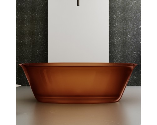 ABBER прозрачная ванна из полиэфирной смолы цвет коричневый 170x75x55 I AT9707Opal ABBER прозрачная ванна из полиэфирной смолы цвет коричневый 170x75x55 I AT9707Opal