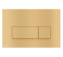 Кнопка и панель смыва, AlcaPlast ALCA матовое золото M57-G-M
