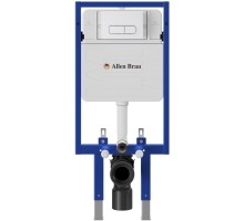 9.11103.20 PNEUMATIC PRO 2.0 Инстал.для подв.унитаза,патрубки, б/кнопки смыва 1100х95х500мм (325595)