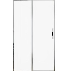 Душевая дверь Allen Brau Priority 120, 120 х 200 см, стекло прозрачное, профиль хром, 3.31007.00