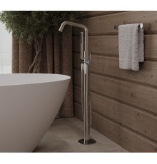 Смеситель для ванны с душем Allen Brau Priority 5.31008-BN никель браш (с внутренней частью)