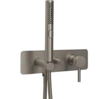 Смеситель для душа Allen Brau Priority 5.31009-BN (с внутренней частью) никель браш