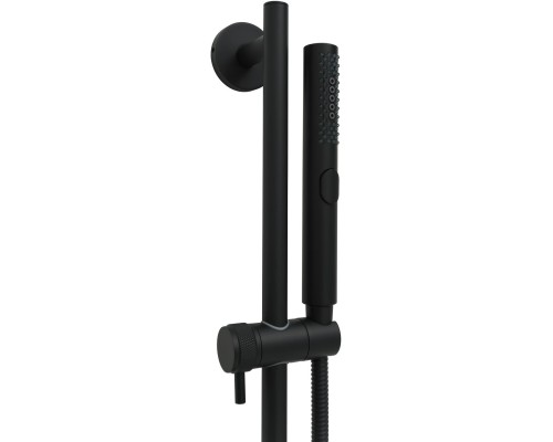 Душевой гарнитур Allen Brau Priority 85.8 см черный латунь шланг 150 см