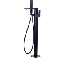 Смеситель для ванны с душем Allen Brau Infinity 5.21009-31 черный матовый (с внутренней частью)