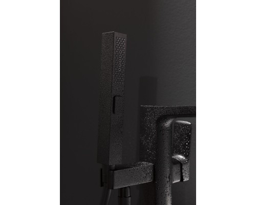 Смеситель для ванны с душем Allen Brau Infinity 5.21009-31 черный матовый (с внутренней частью)