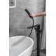 Смеситель для ванны с душем Allen Brau Infinity 5.21009-31 черный матовый (с внутренней частью)