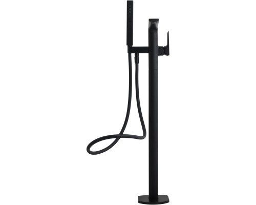 Смеситель для ванны с душем Allen Brau Infinity 5.21009-31 черный матовый (с внутренней частью)