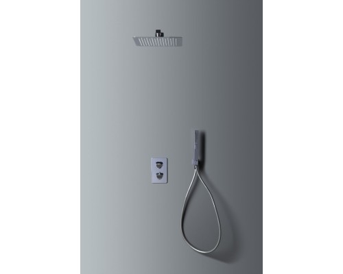 Душевой комплект Allen Brau Infinity 5.21016-00 (с внутренней частью) хром