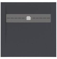 Душевой поддон Allen Brau Infinity 90x90 8.21001-AM антрацит