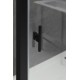 Душевой уголок Allen Brau Priority 90x100 3.31003.BBA + 3.31021.BBA черный браш