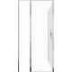 Душевой уголок Allen Brau Priority 100x80 3.31004.00 + 3.31013.00 хром