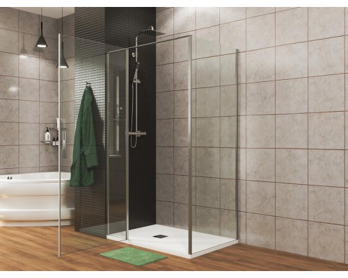 Душевой уголок Allen Brau Priority 100x80 3.31004.00 + 3.31013.00 хром