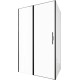 Душевой уголок Allen Brau Priority 120x80 3.31009.BBA + 3.31015.BBA черный браш