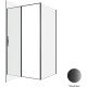 Душевой уголок Allen Brau Priority 120x80 3.31009.BBA + 3.31015.BBA черный браш