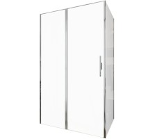 Душевой уголок Allen Brau Priority 120x100 хром, стекло 6 мм
