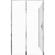 Душевой уголок Allen Brau Priority 120x100 3.31007.00 + 3.31019.00 хром