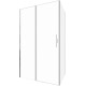 Душевой уголок Allen Brau Priority 120x100 3.31008.BA + 3.31020.BA серебро браш