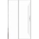 Душевой уголок Allen Brau Priority 120x100 3.31008.BA + 3.31020.BA серебро браш