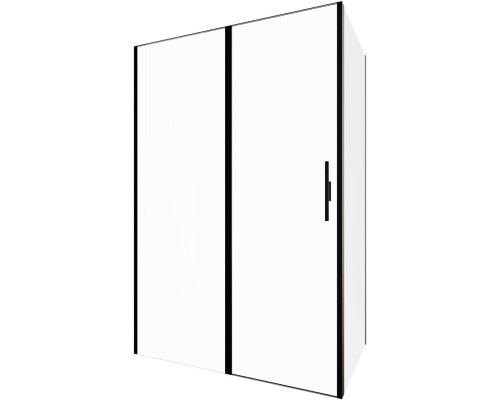 Душевой уголок Allen Brau Priority 140x80 3.31012.BBA + 3.31015.BBA черный браш