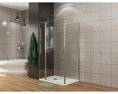Душевой уголок Allen Brau Priority 140x90 3.31010.00 + 3.31016.00 хром