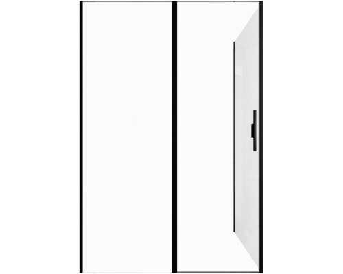 Душевой уголок Allen Brau Priority 140x90 3.31012.BBA + 3.31018.BBA черный браш