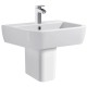 Раковина Allen Brau Infinity 56 4.21007.20 белый глянец
