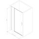 Душевая дверь Allen Brau Priority 280669 140x200 стекла тонированные, профиль хром