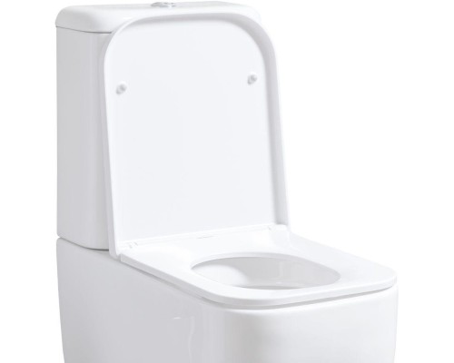 Крышка-сиденье для унитаза Allen Brau Infinity 4.21010.20 белый глянец