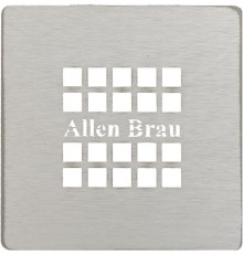 Накладка для сифона Allen Brau Priority 8.310N1-BA серебро браш