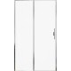 Душевая дверь Allen Brau Priority, 3.31031.00, 120 см, стекло прозрачное, профиль хром