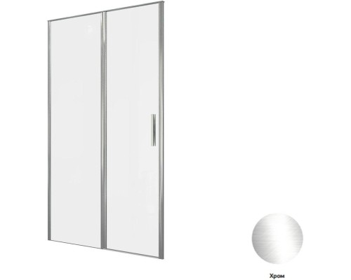 Душевая дверь Allen Brau Priority, 3.31031.00, 120 см, стекло прозрачное, профиль хром