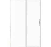 Душевая дверь Allen Brau Priority, 3.31035.BA, 140 см, стекло прозрачное, профиль серебро брашированное