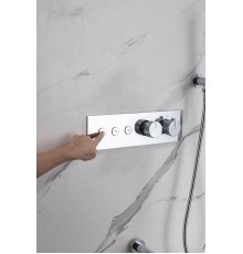 Смеситель для ванны Allen Brau Liberty 5.33003-00 (с внутренней частью) хром