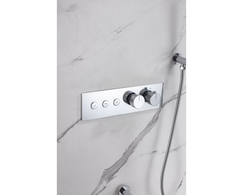 Смеситель для ванны Allen Brau Liberty 5.33003-00 (с внутренней частью) хром