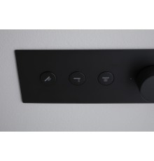 Смеситель для ванны Allen Brau Liberty 5.33003-31  (с внутренней частью) черный матовый