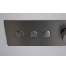 Смеситель для ванны Allen Brau Liberty 5.33003-BN (с внутренней частью) никель
