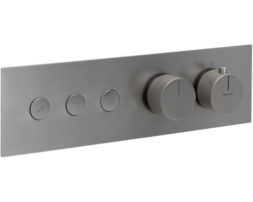 Смеситель для ванны Allen Brau Liberty 5.33003-BN (с внутренней частью) никель