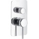 Смеситель для ванны Allen Brau Priority 5.31A11-00 (с внутренней частью) хром