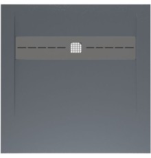 Душевой поддон Allen Brau Infinity 90x90 8.21001-BGM синий матовый