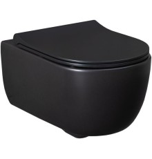 Чаша подвесного унитаза Allen Brau Priority 4.31001.31 черный матовый