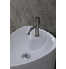 Раковина напольная Allen Brau Infinity 4.21015.20 белый глянец