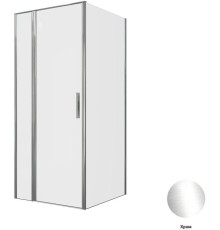 Душевой уголок Allen Brau Priority 90x90 хром, стекло 8 мм