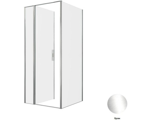 Душевой уголок Allen Brau Priority 90x90 3.31025.00 + 3.31043.00 хром