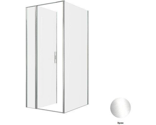 Душевой уголок Allen Brau Priority 90x100 3.31025.00 + 3.31046.00 хром